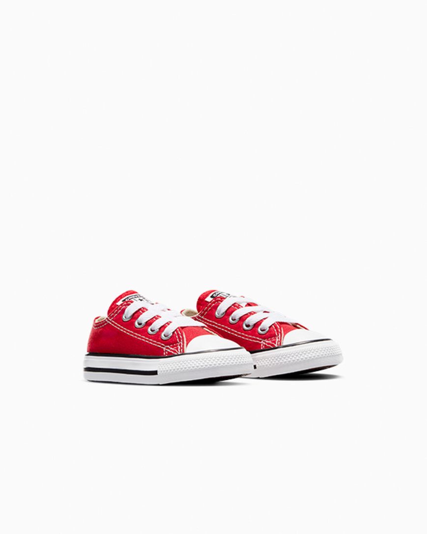 Zapatillas Bajas Converse Chuck Taylor All Star Classic Niño Rojas | PE 2PLE7W